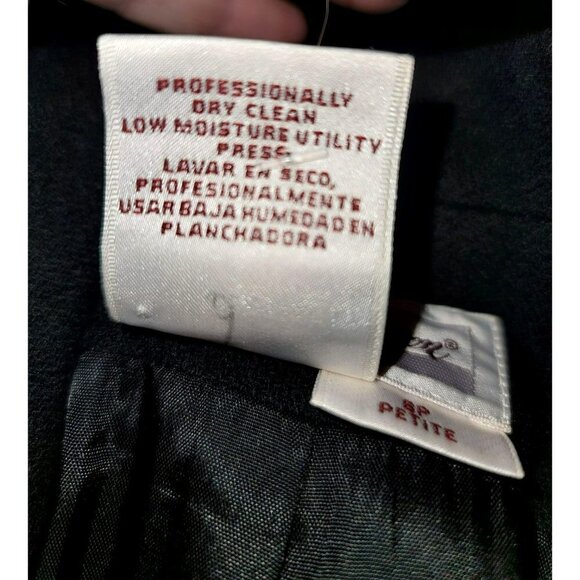 Worthington 100% Lambswool Blazer - Size 6P - Picture 9 of 9